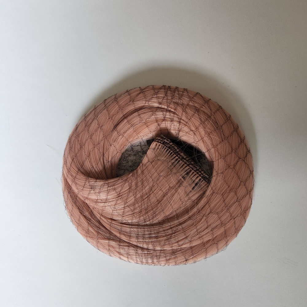 Light pink Romwe hair extension